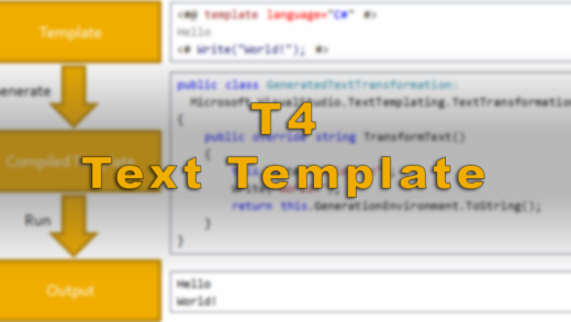 T4 Text Template Logo